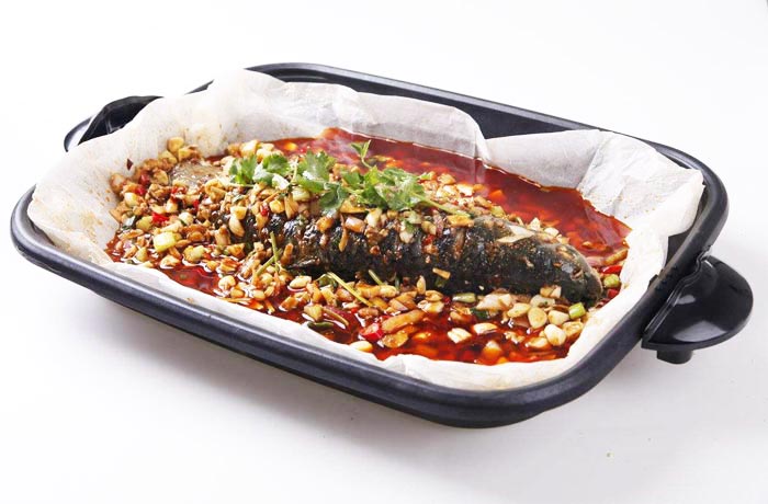 毛感乡纸包鱼培训